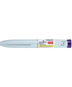 Box of Mounjaro 15mg KwikPen on pharmacy shelf indicating local availability