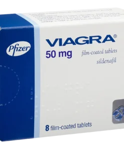 "Close-up of blue Viagra 5mg tablets used for treating erectile dysfunction"