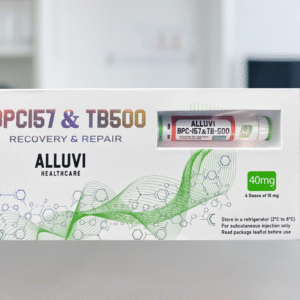 Alluvi BPC-157 & TB-500 40mg peptide vial for R&D use