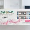 Alluvi Glow 70mg R&D Only peptide blend with BPC-157, TB-500, and GHK-Cu
