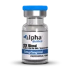 CJC-1295 No DAC and Ipamorelin 2X Blend peptide vials by Alpha Biomed Labs