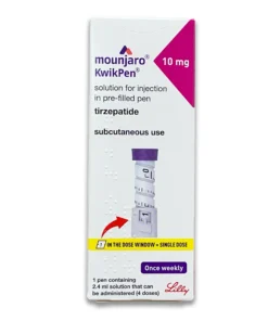 Mounjaro KwikPen 10 mg tirzepatide injection pen for weight loss and diabetes support”
