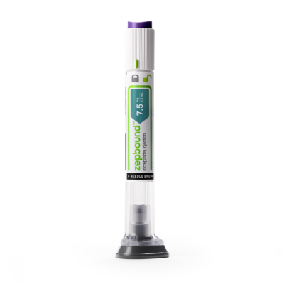 Zepbound 7.5mg tirzepatide autoinjector pen for weekly weight loss injection