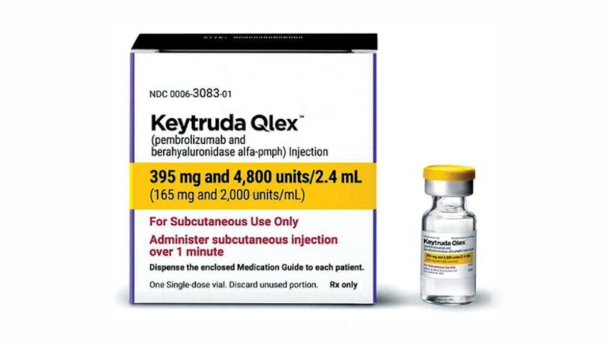 Keytruda Qlex 395mg (Berahyaluronidase Alfa/Pembrolizumab) – Uses, Dosage, Side Effects & Cancer Treatment Guide Keytruda Qlex 395mg injection vial (berahyaluronidase alfa/pembrolizumab)
