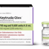 Keytruda Qlex immunotherapy injection for advanced cancer treatment