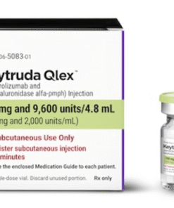 Keytruda Qlex immunotherapy injection for advanced cancer treatment